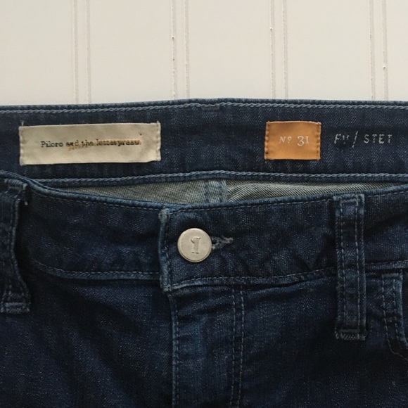 Pilcro Indigo Blue Bootcut Jeans - Picture 3 of 9